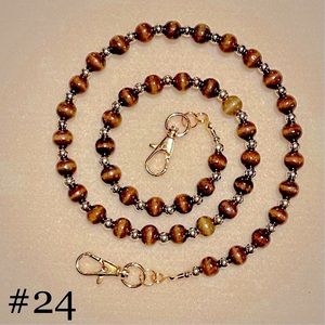 ~*Beaded Face Mask Holder Necklace / Mask Chain*~